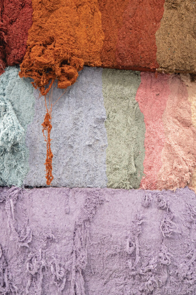 wool in various colors