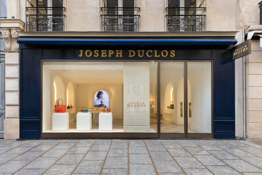 the storefront of Joseph Duclos
